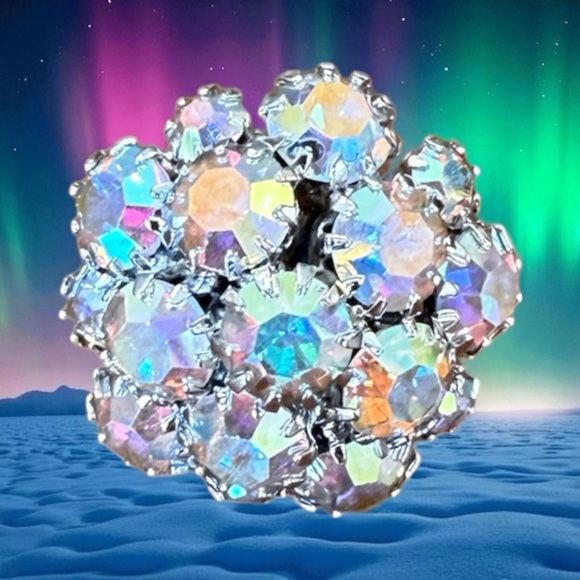 Sarah Coventry Aurora Borealis Ring - Picture 2 of 7